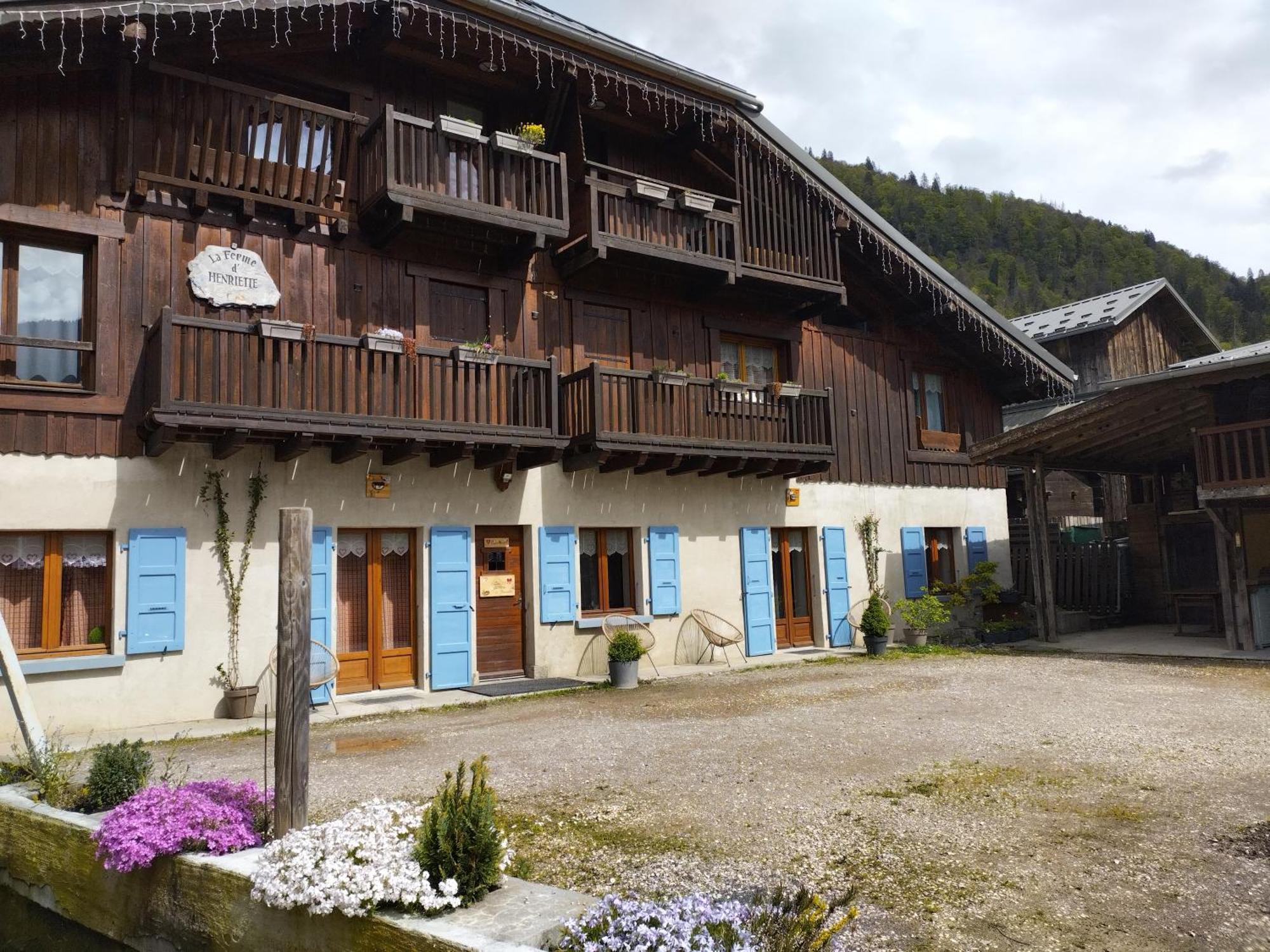 Chalet La Ferme D'Henriette, A Самоен Экстерьер фото